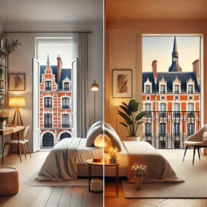 Appartement meublé pour location courte durée à Arras